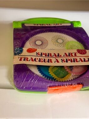 Spiral Art Drawing kids Kit - Purple & Green